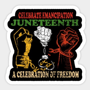 JUNETEENTH Sticker